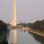 Washinton Memorial and Capital Building across the Reflecting Pool
